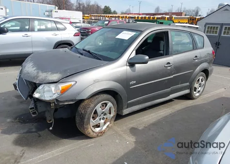 2008 Pontiac Vibe from USA, damaged, VIN 5Y2SL658X8Z423466